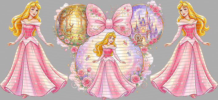 16oz Disney style-D-2255